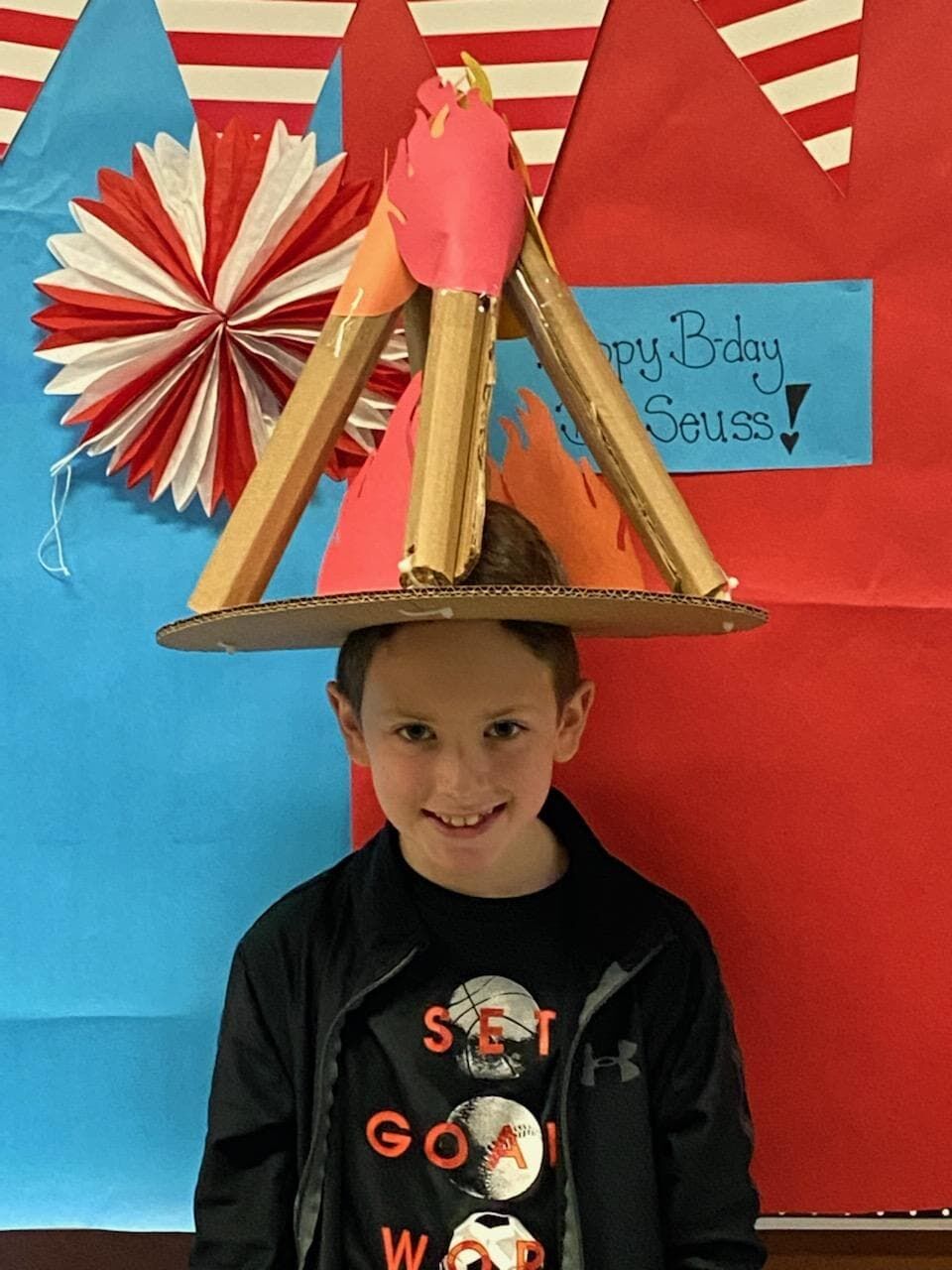 Crazy Hat Day at Indian Springs Elementary